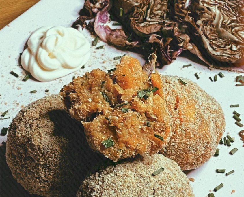 Polpette di salmone